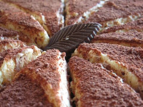 uit recept SOS gemaakt tiramisu  volgens een luchtig richtlijnen Tiramisu van recept Piet